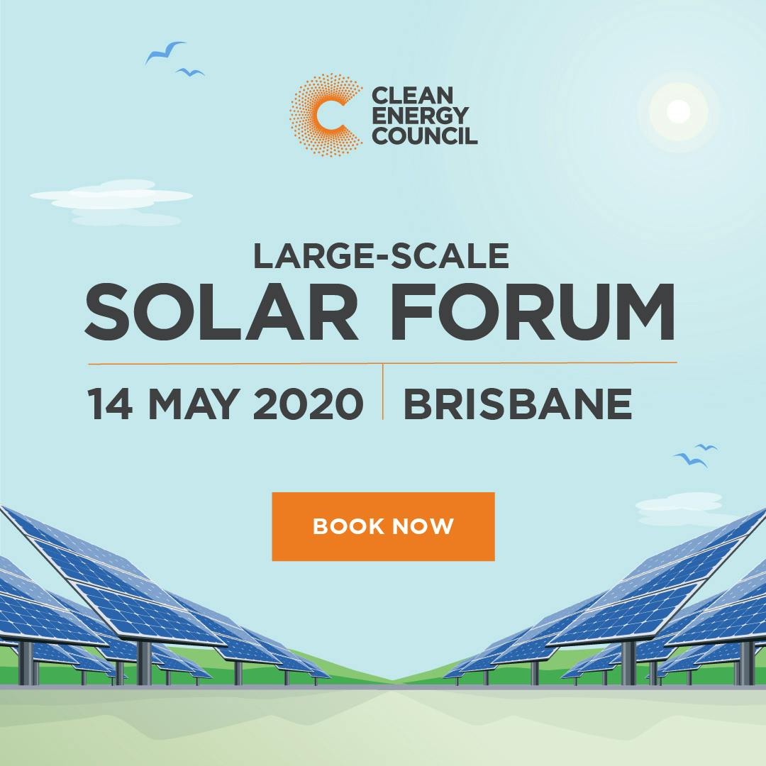 Large-scale Solar Forum