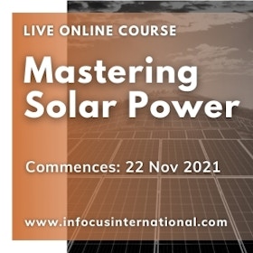 Mastering solar power live online course