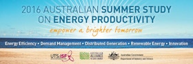 2016 Australian Summer Study on Energy Productivity