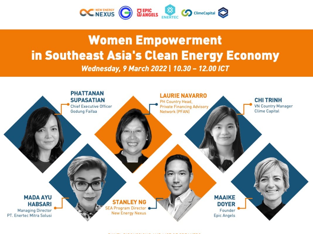 Women empowerment in Southeast Asia’s clean energy economy