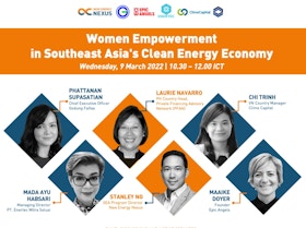 Women empowerment in Southeast Asia’s clean energy economy