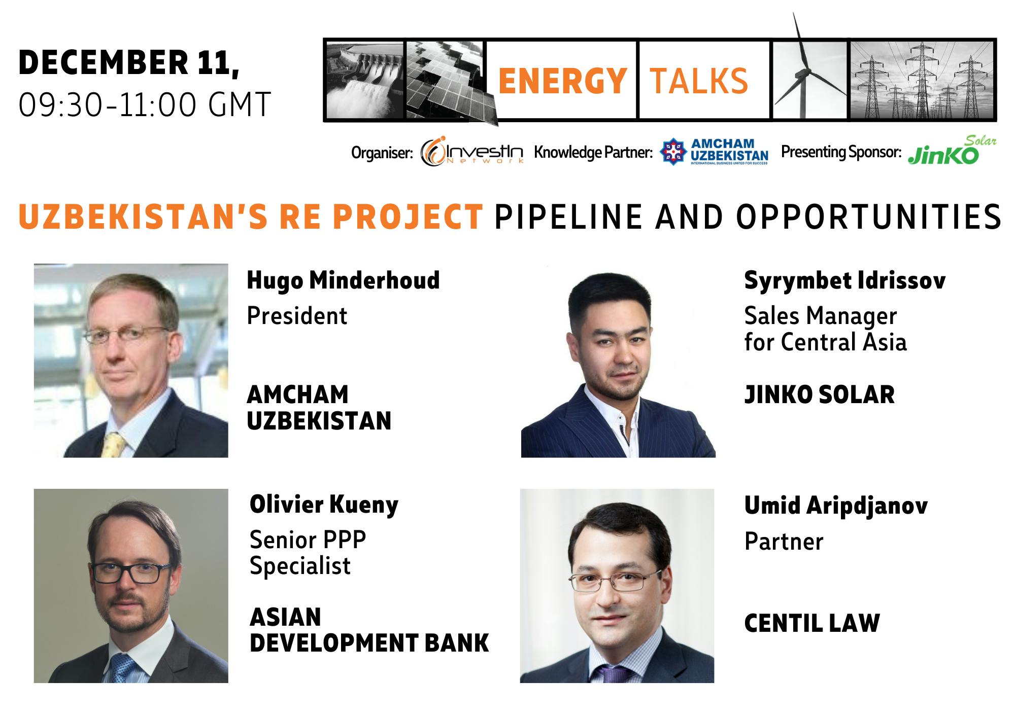 Energy Talks | Uzbekistan’s RE project pipeline and opportunities