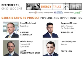 Energy Talks | Uzbekistan’s RE project pipeline and opportunities