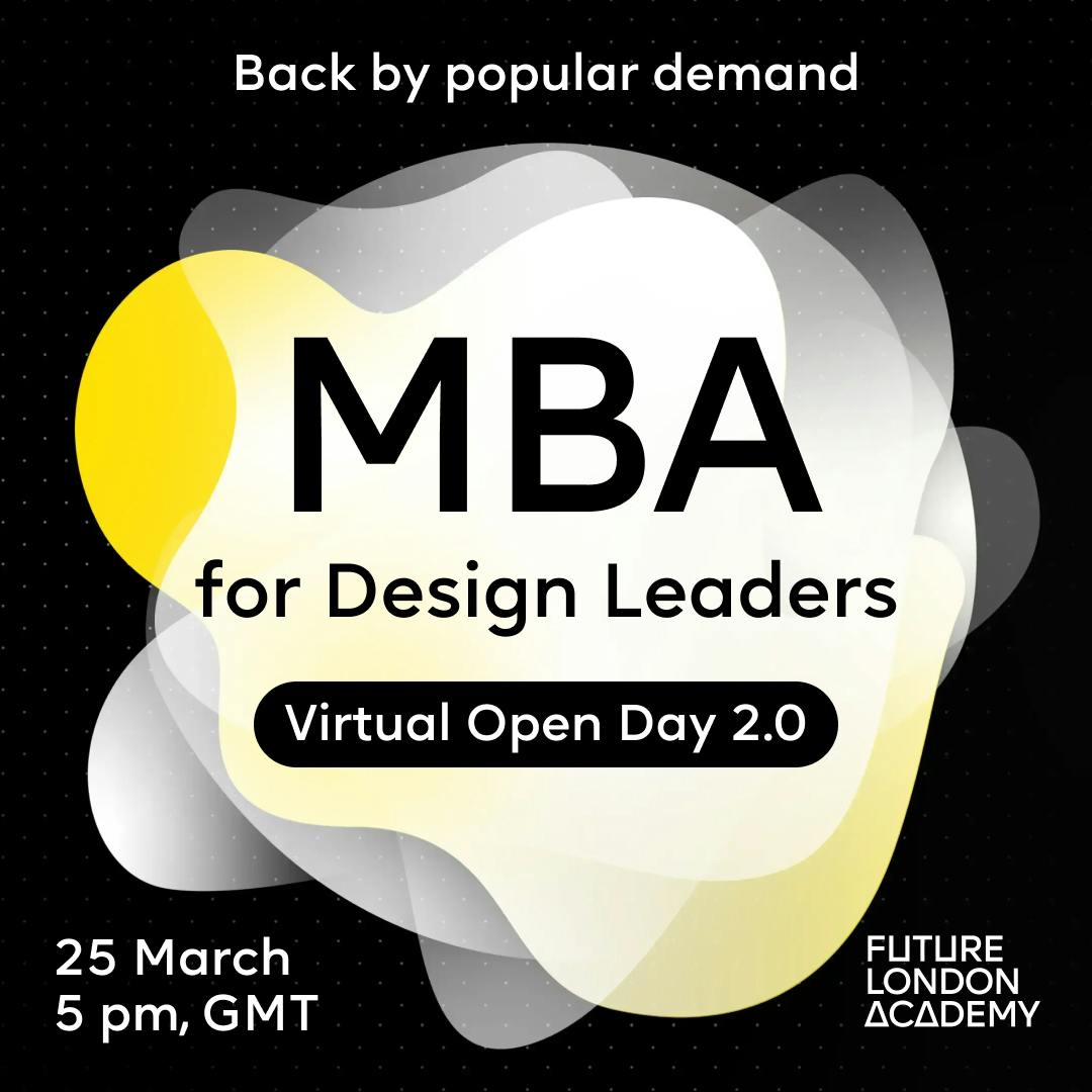 MBA for Design Leaders – Virtual Open Day