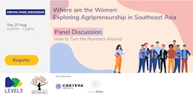 Panel discussion: How to turn the numbers around for female agripreneurs