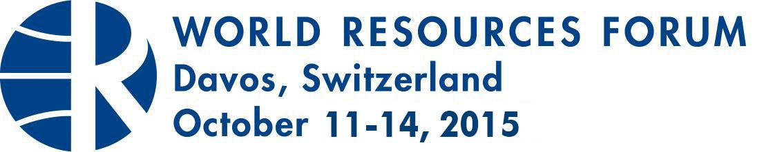 World Resources Forum 2015