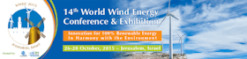 14th World Wind Energy Conference & Exhibition (WWEC 2015)