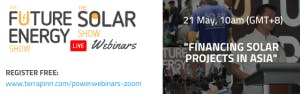  #TheFutureEnergyShow Webinar: Financing solar projects in Asia 