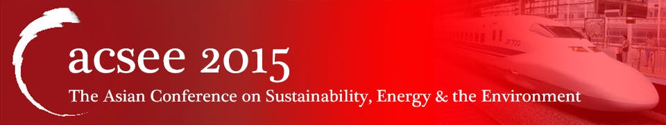 The Fifth Asian Conference on Sustainability, Energy & the Environment 2015
