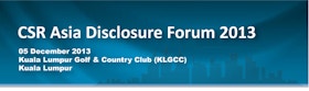 CSR Asia Disclosure Forum 2013