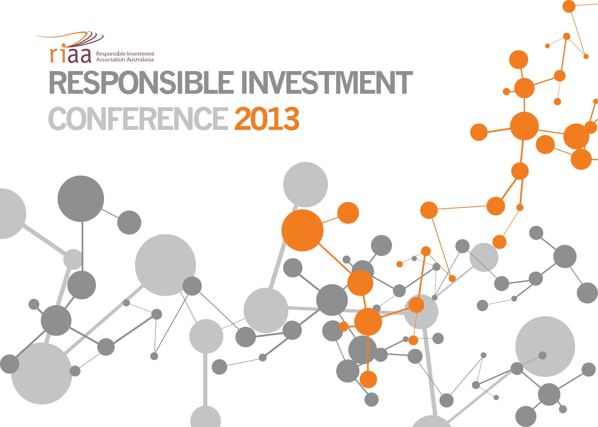 Responsible Investment Conference 2013