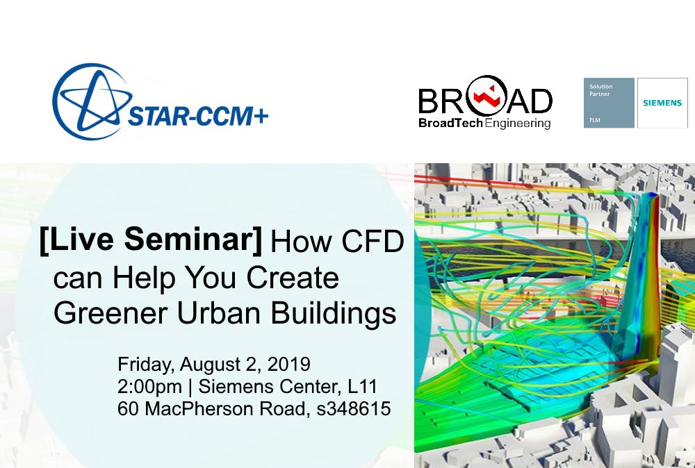 [Live Seminar] How CFD simulation can help you create greener buildings