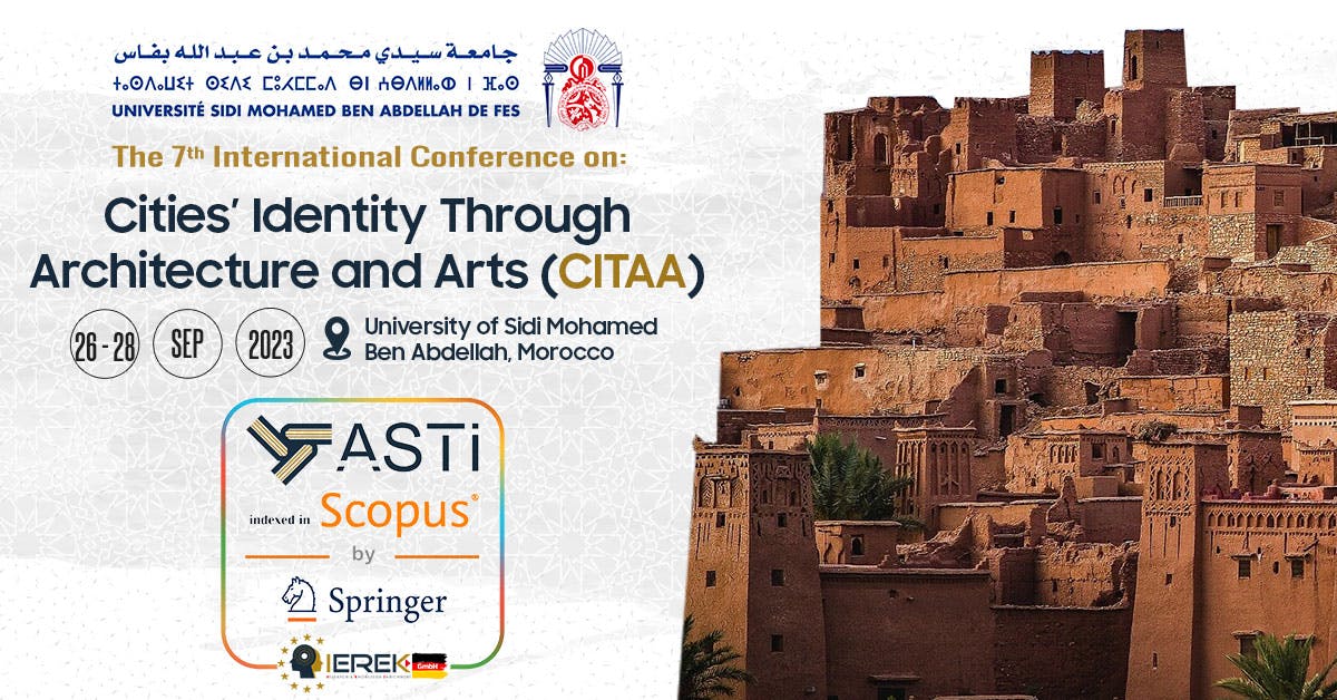 Cities’ Identity Through Architecture and Arts (CITAA) – 7th Edition