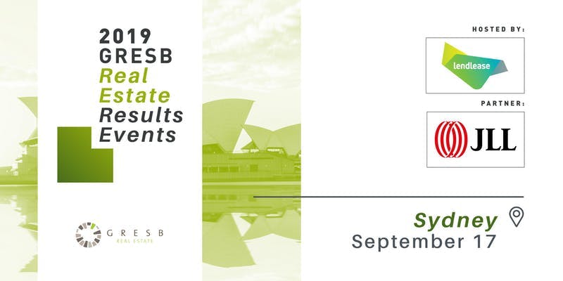 2019 GRESB Real Estate Results Event - Sydney