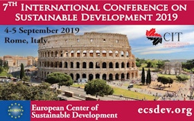 ICSD 2019 : 7th International Conference on Sustainable Development