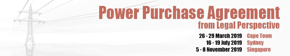 Power Purchase Agreement (PPA) from Legal Perspective - Cape Town