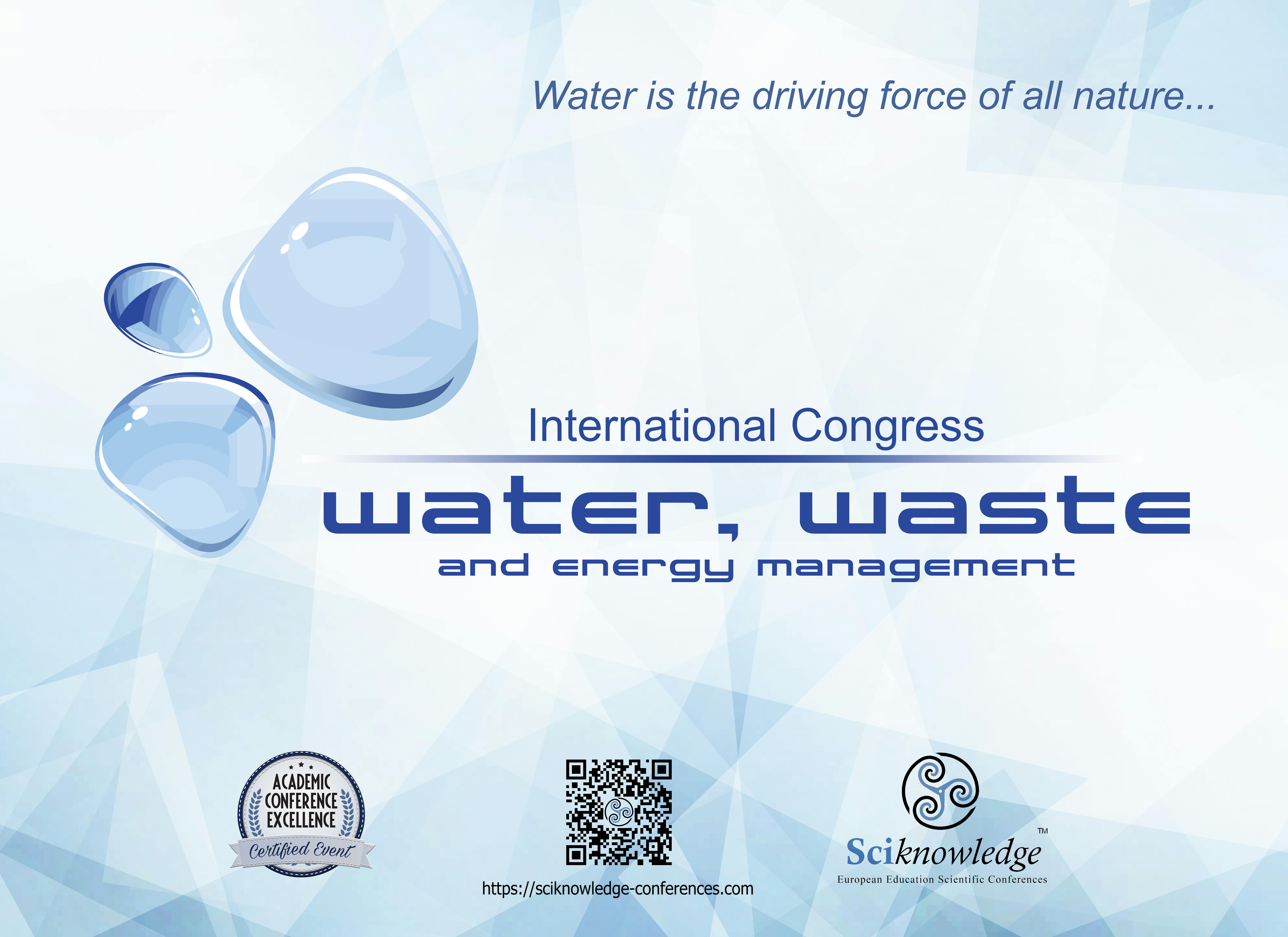 The 6th International Congress on Water, Waste and Energy Management