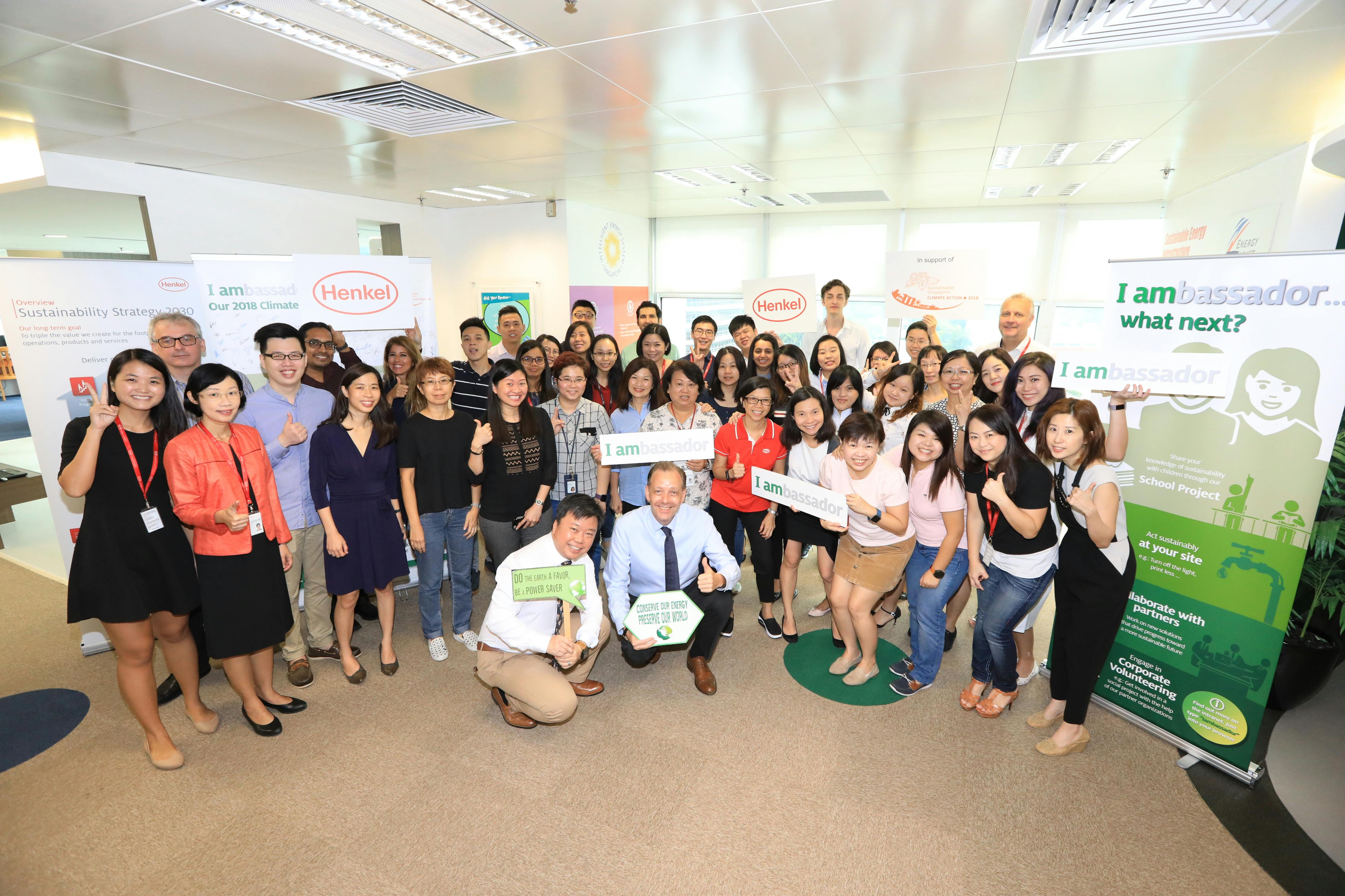 Henkel Singapore adopts 100% renewable energy for electricity use