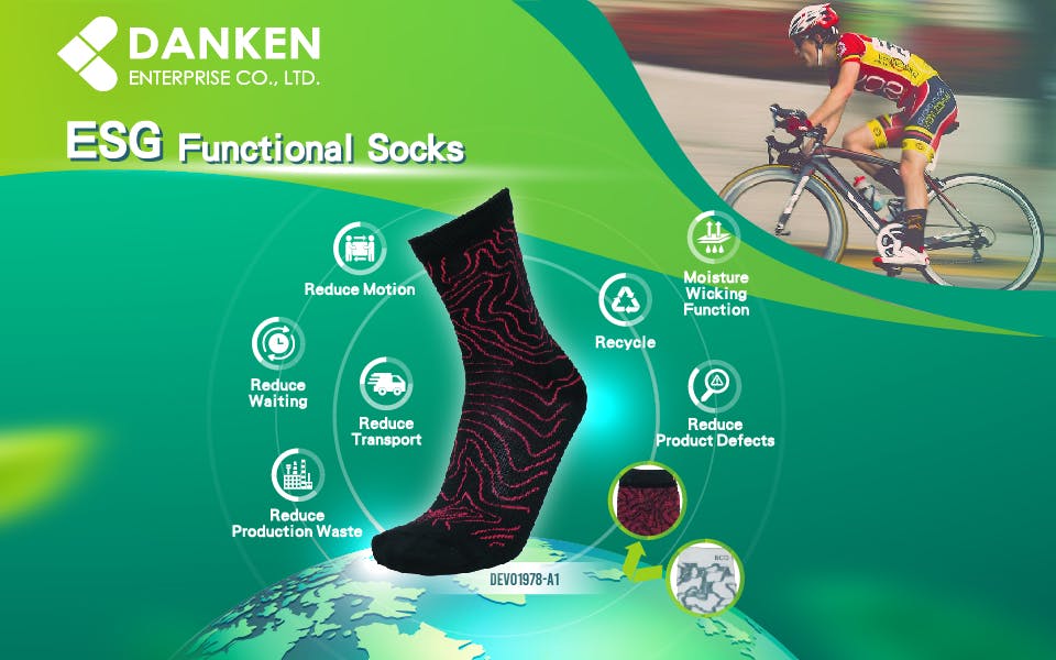 Better choice for the Earth: low-carbon functional socks from Taiwan