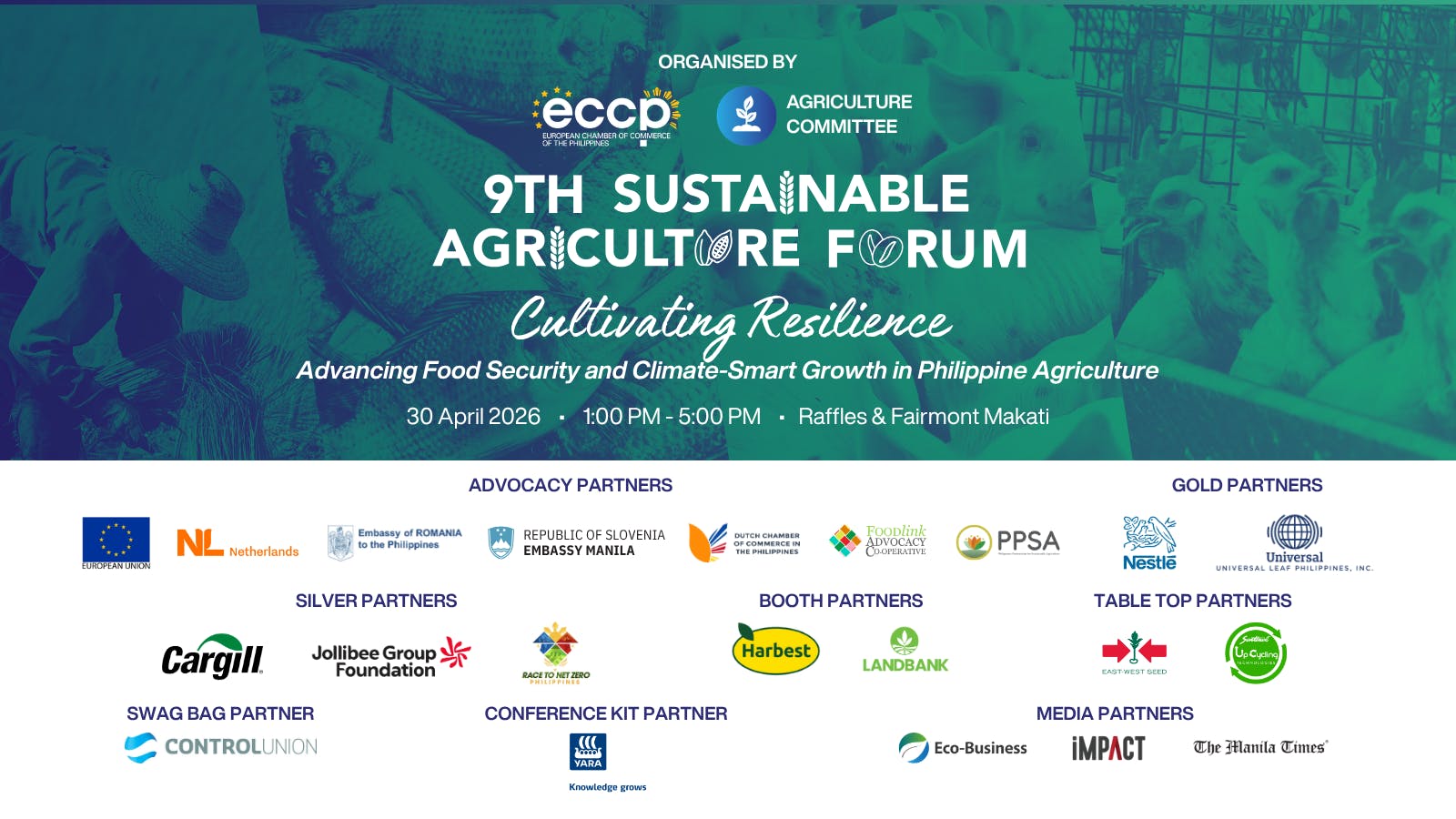 ECCP to host 9th Sustainable Agriculture Forum