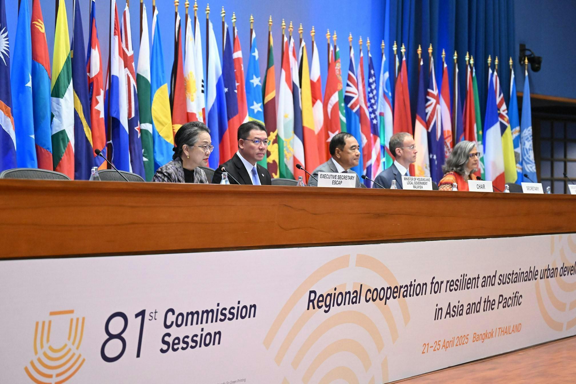 Asia-Pacific countries endorse bold steps for greener, resilient cities at UN assembly