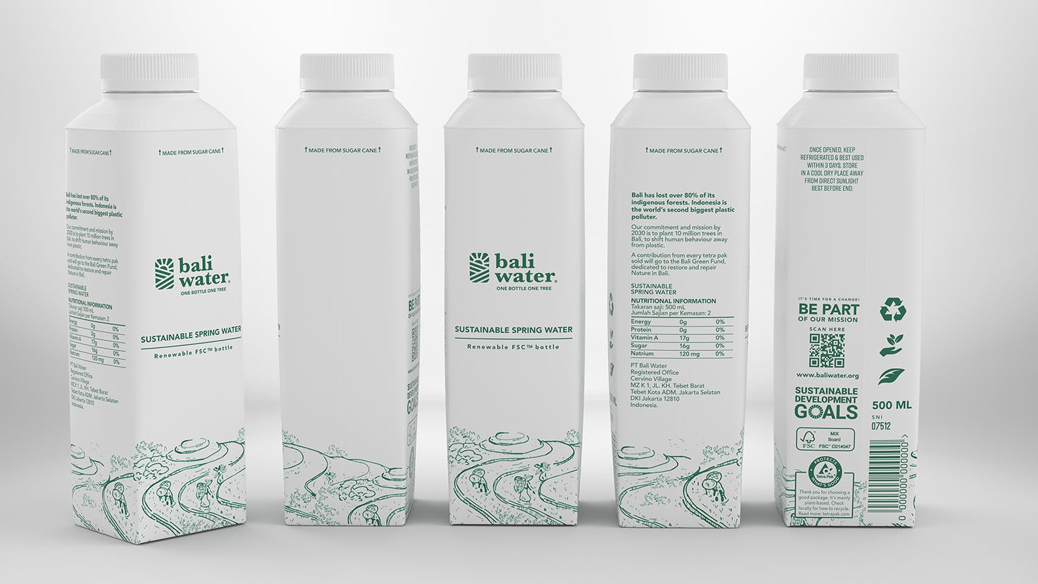 Bali Water, Saatchi & Saatchi to launch plant-based bottle, plant 10 million trees