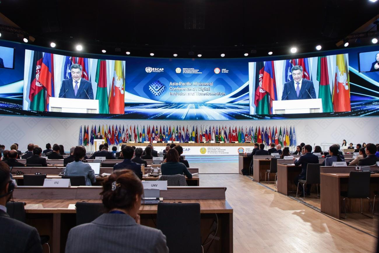 Asia-Pacific governments commit to collaborate on innovative solutions to bridge digital divide, drive sustainability