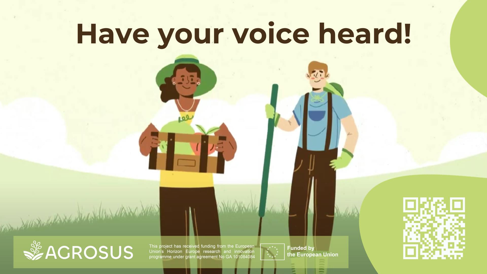 AGROSUS launch survey for farmers across the 11 biogeographical regions to select the best agroecological strategies