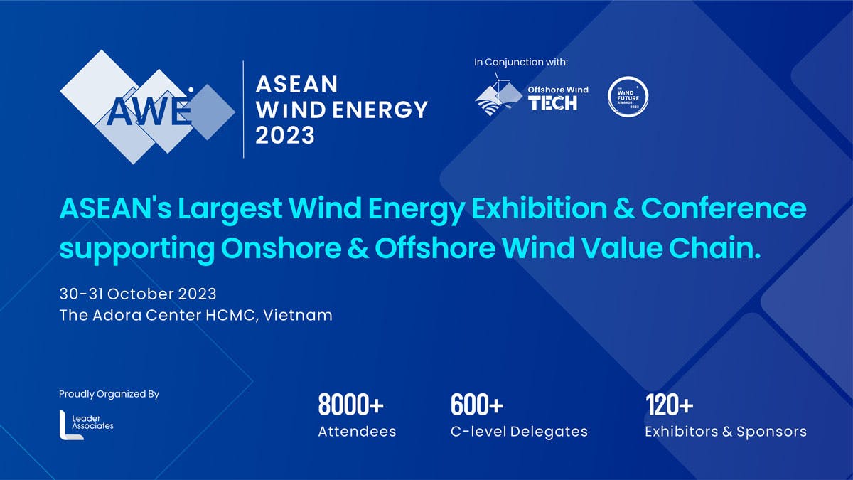 Revolutionising the wind energy market: Asean Wind Energy 2023 launches in October
