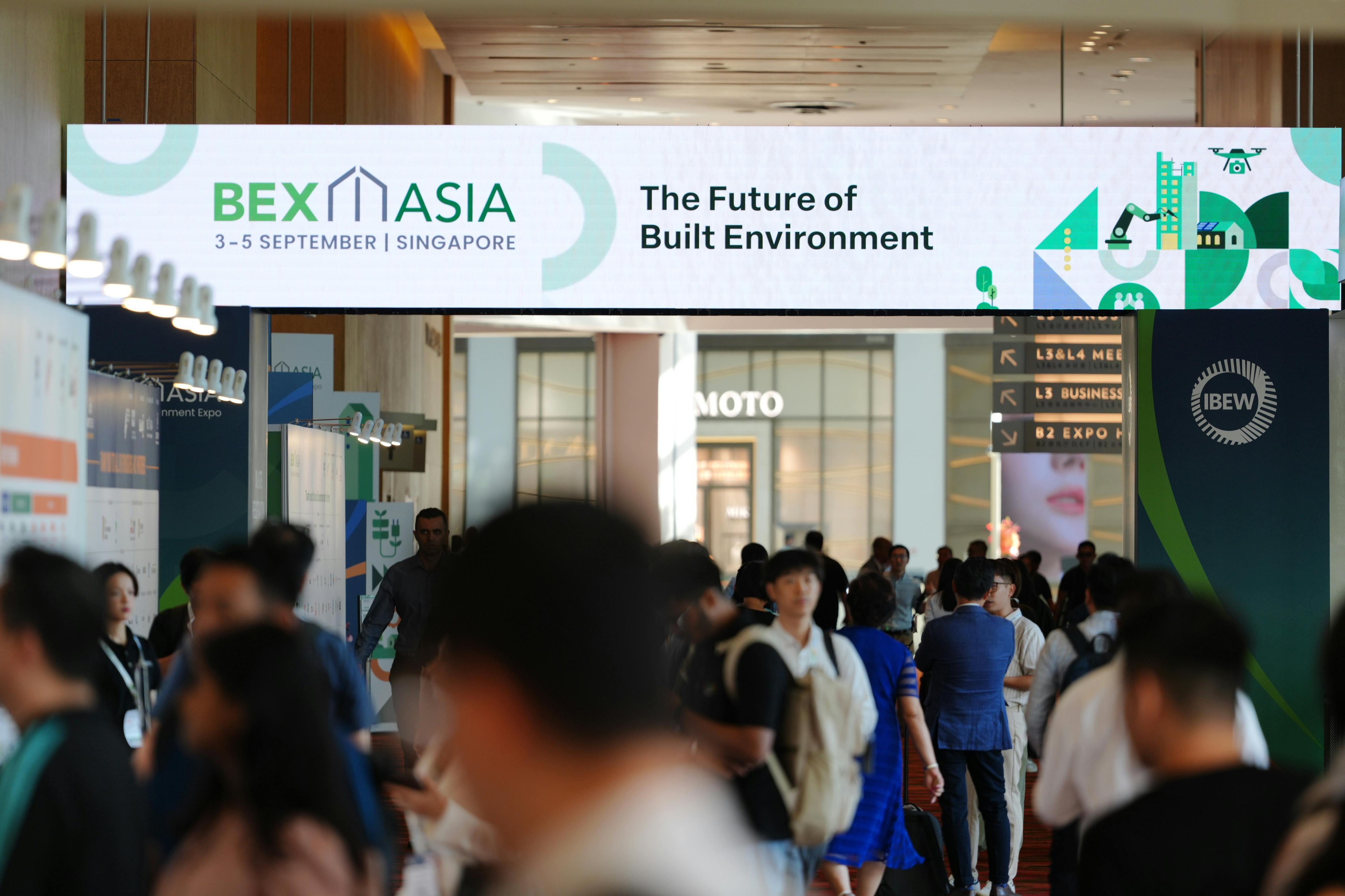 Pioneering Asia’s built environment future with technology, talent and sustainability at IBEW and BEX Asia 2025