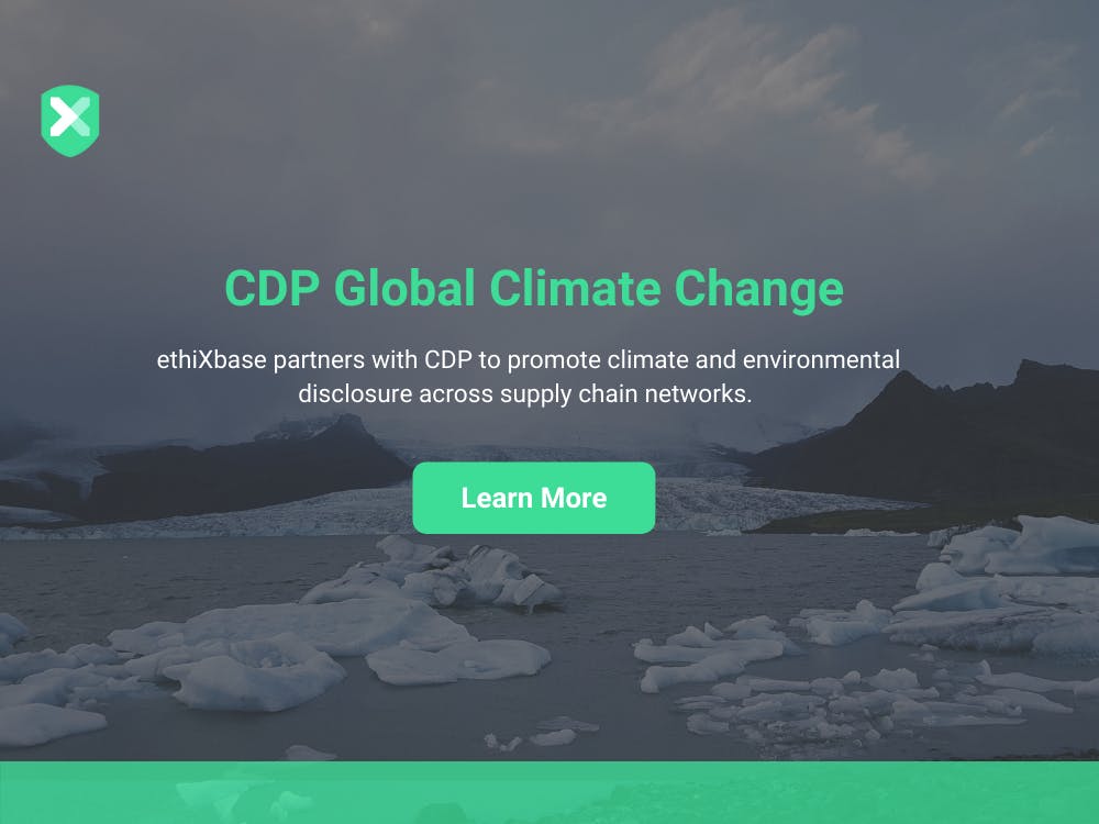 ethiXbase partners with CDP to promote climate and environmental disclosure