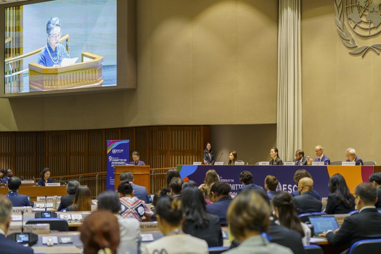 Asia-Pacific ministers adopt new roadmap to tackle climate change, biodiversity loss and pollution together