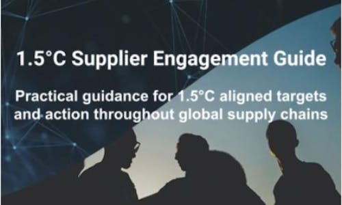 New collaborative platform to engage with suppliers to halve GHG emissions before 2030