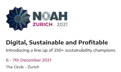 NOAH Conference Assembles Historic Line-Up of 300 Impact Entrepreneurs and Investors in Zurich