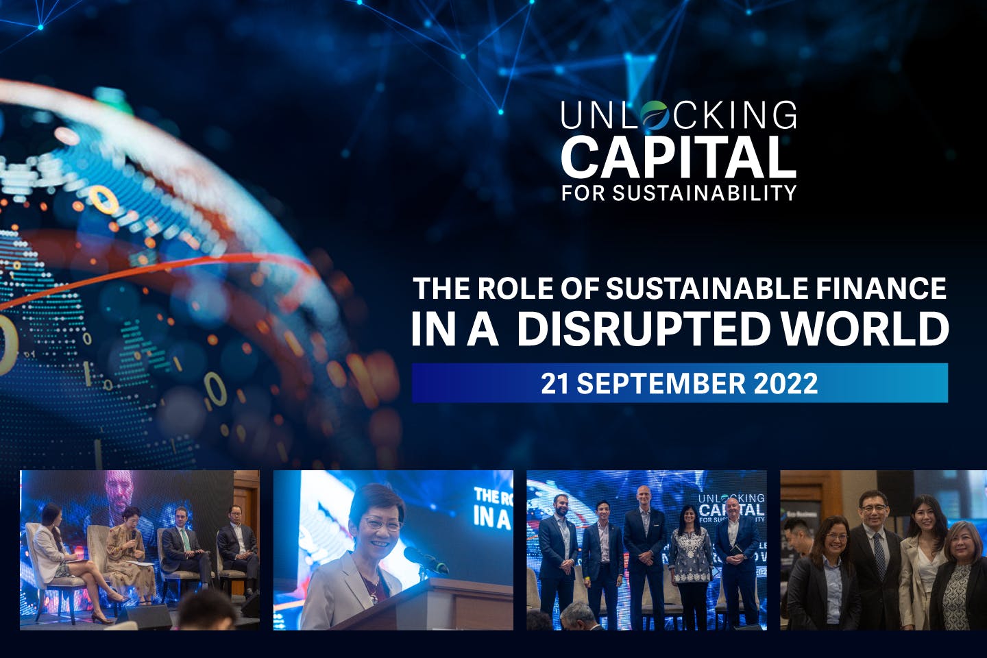 Sustainable finance key lever for net-zero transition and social stability in the face of disruption