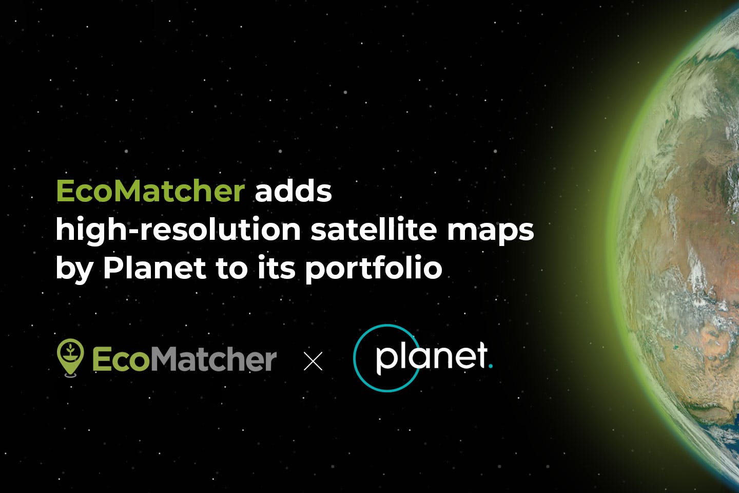 EcoMatcher adds high-resolution satellite maps by Planet to its portfolio