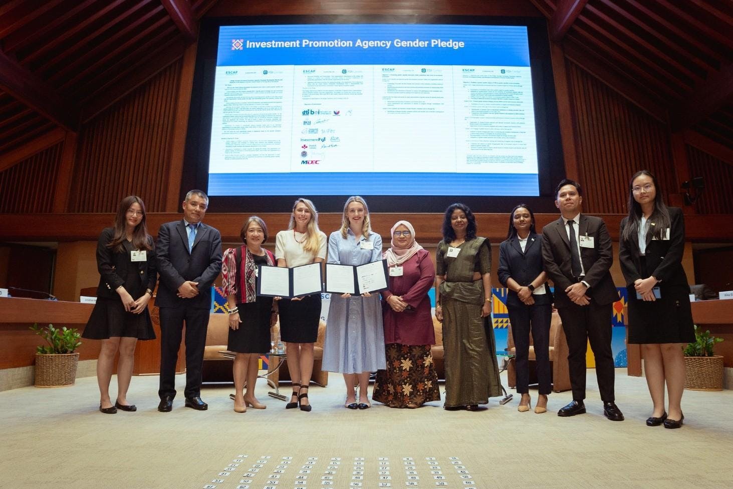 ESCAP, FDI Center launch pledge to advance gender equality in foreign direct investment