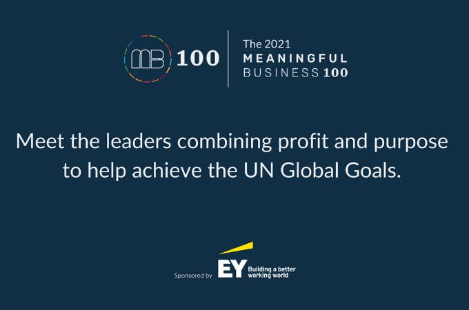 Announcing the 2021 Meaningful Business 100