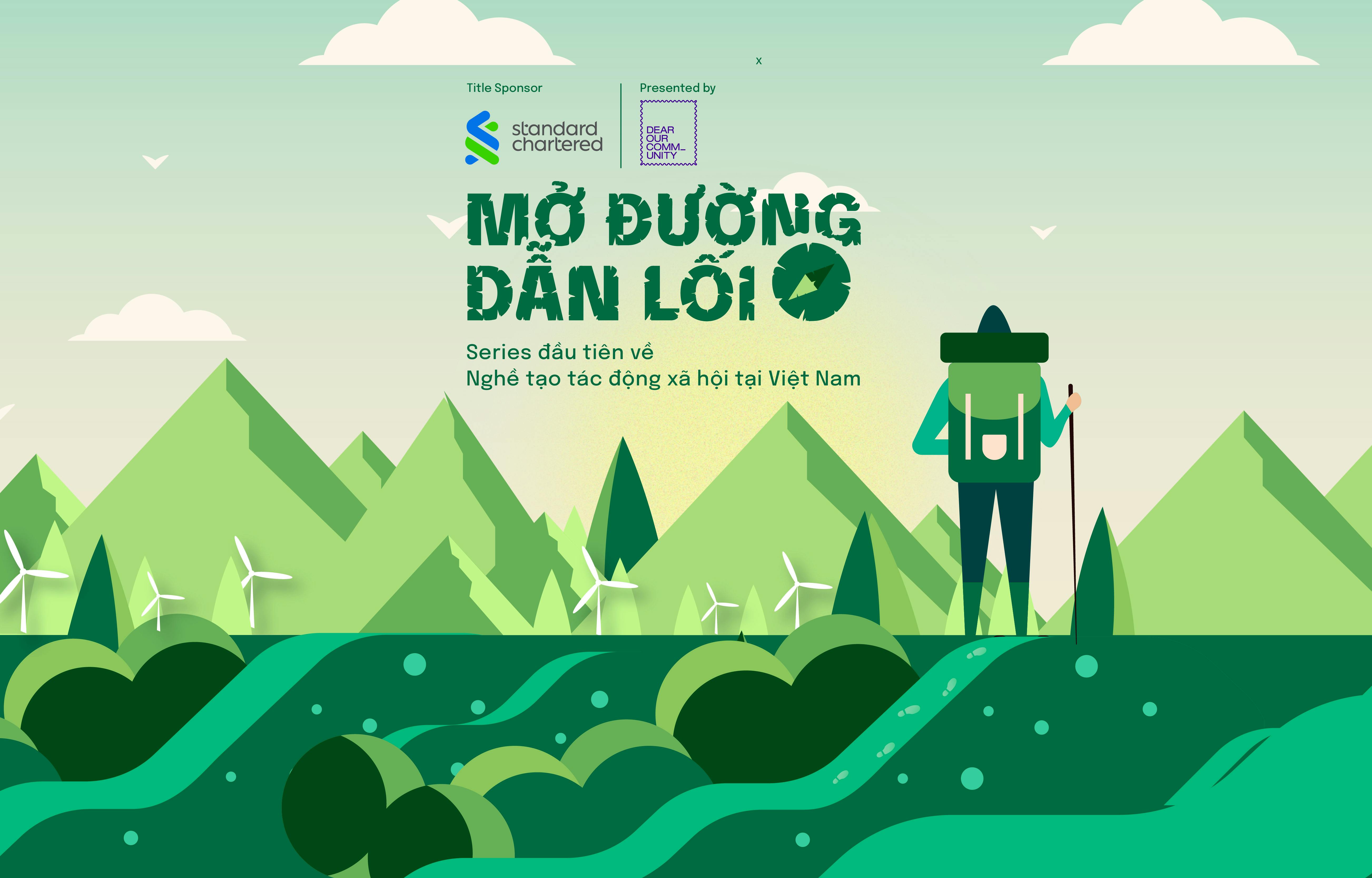 Standard Chartered Bank partners with Dear Our Community to support Vietnamese youth engage, accelerate ESG practices