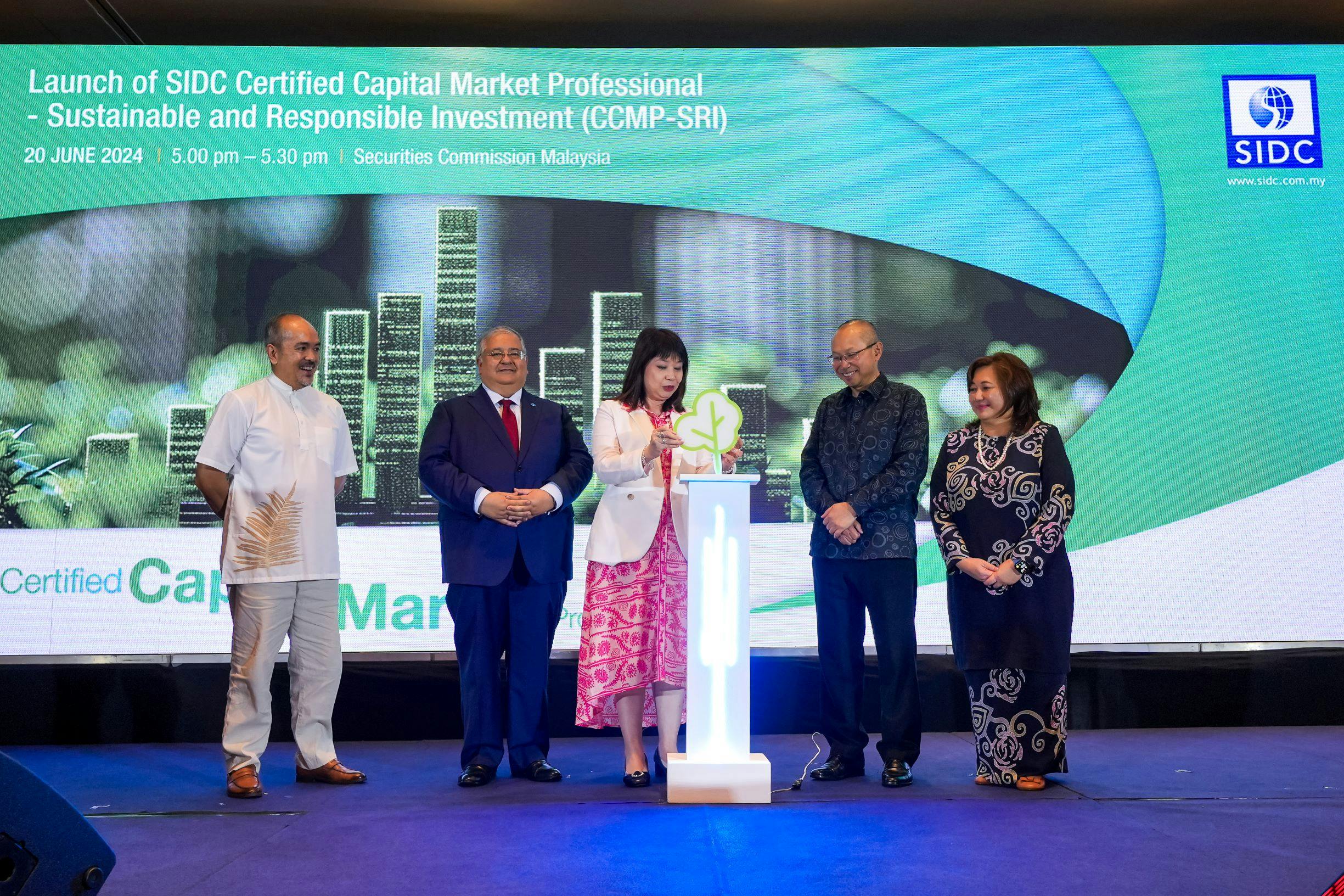 SIDC launches new certification programme in sustainable and responsible investment for the capital market
