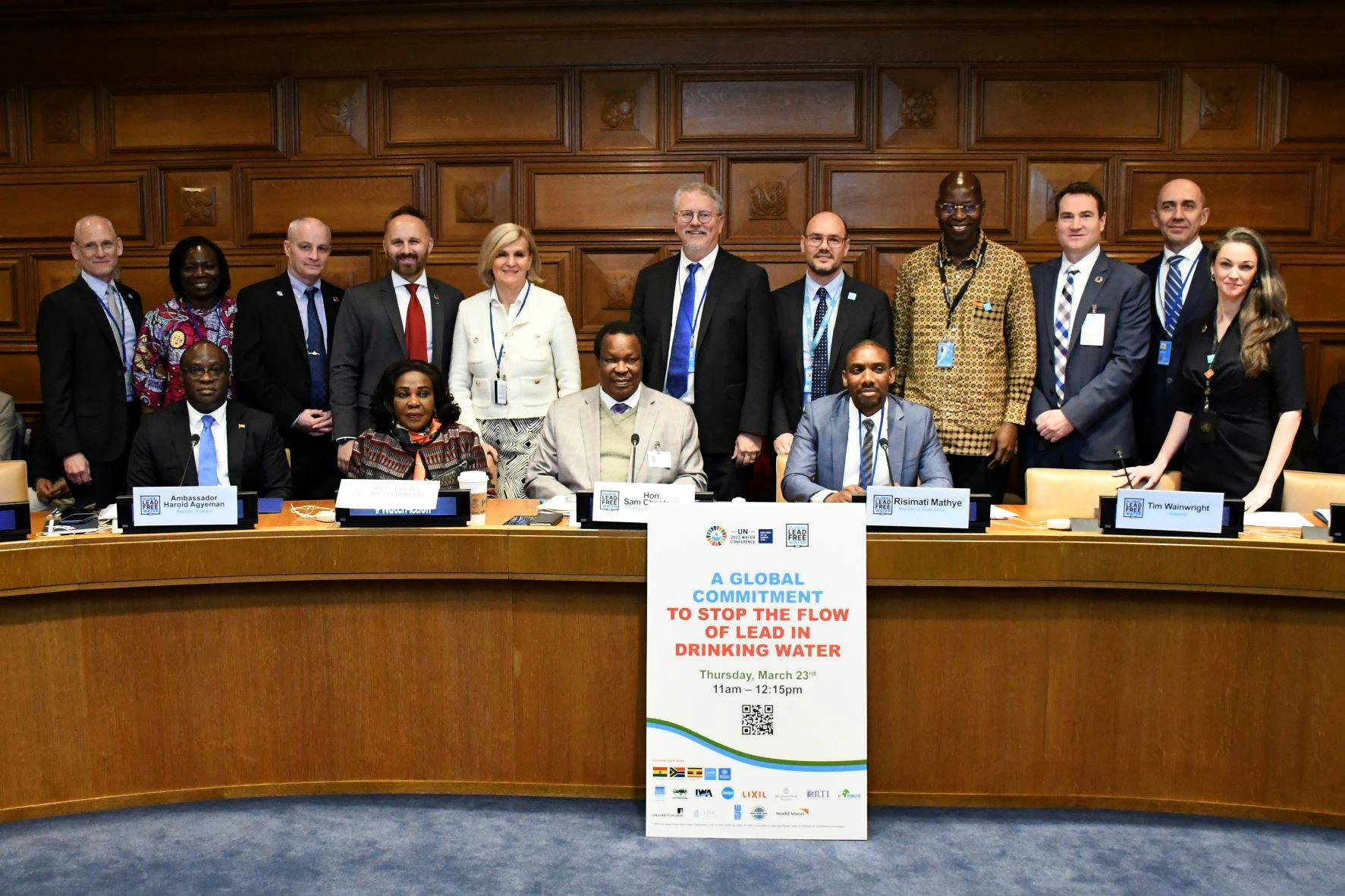 New global commitment announced to eliminate lead from all drinking water supply systems by 2040
