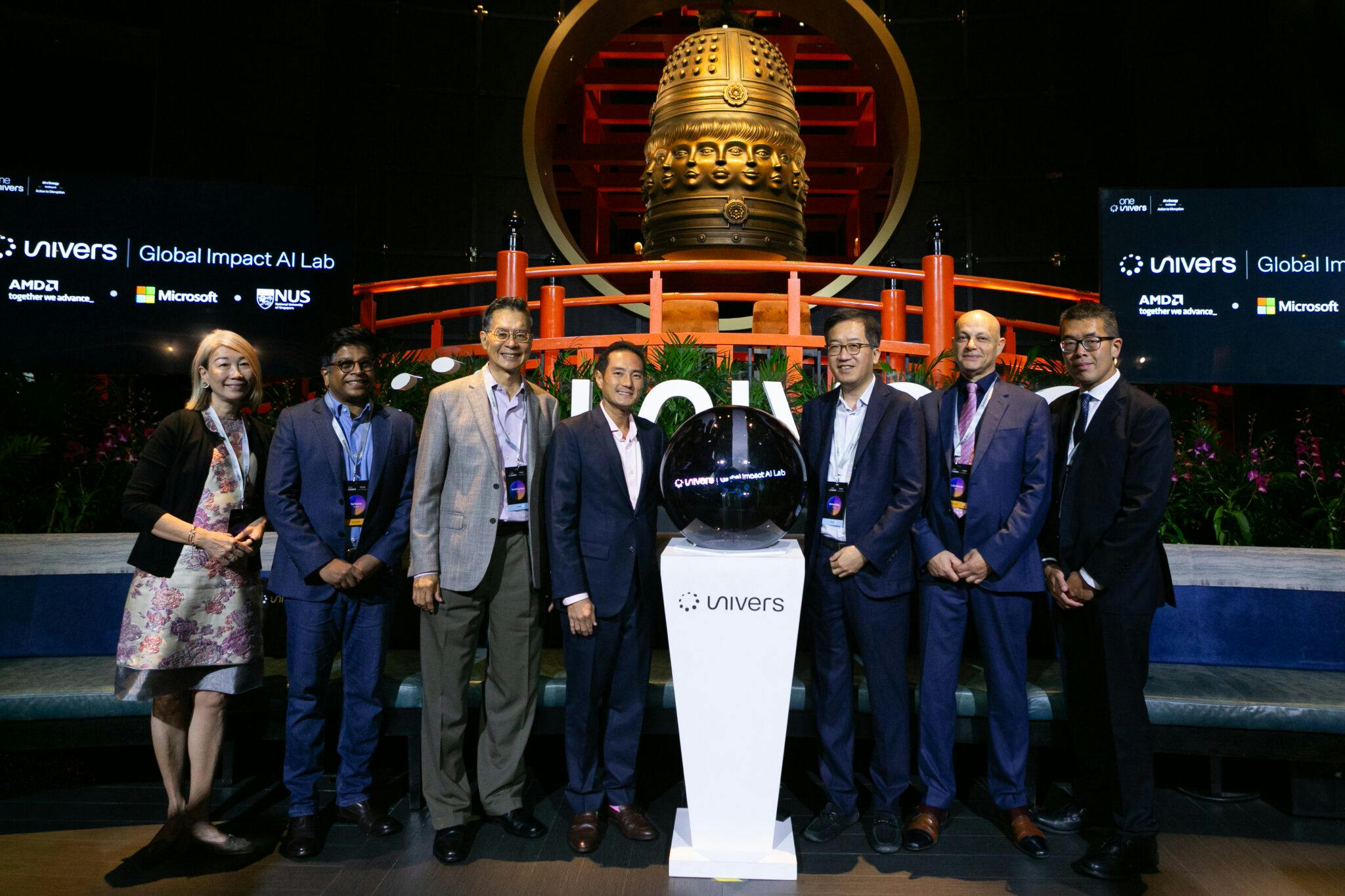 Univers launches world-first Global Impact AI Lab in collaboration with AMD, Microsoft and NUS to accelerate enterprise AI and IoT innovation