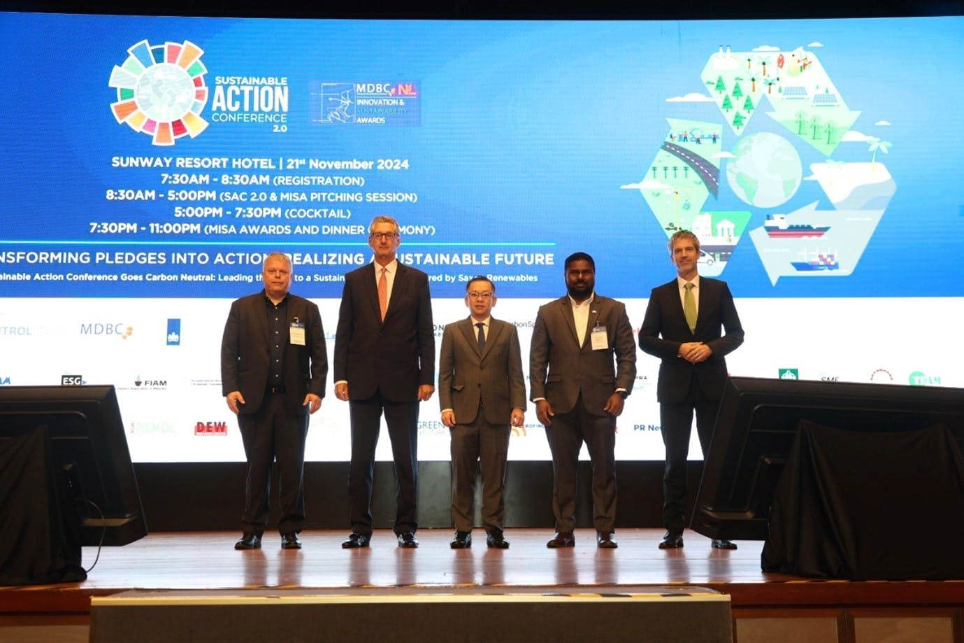 Transformative day at Sustainable Action Conference 2024 led by Malaysia deputy minister of plantation and commodities