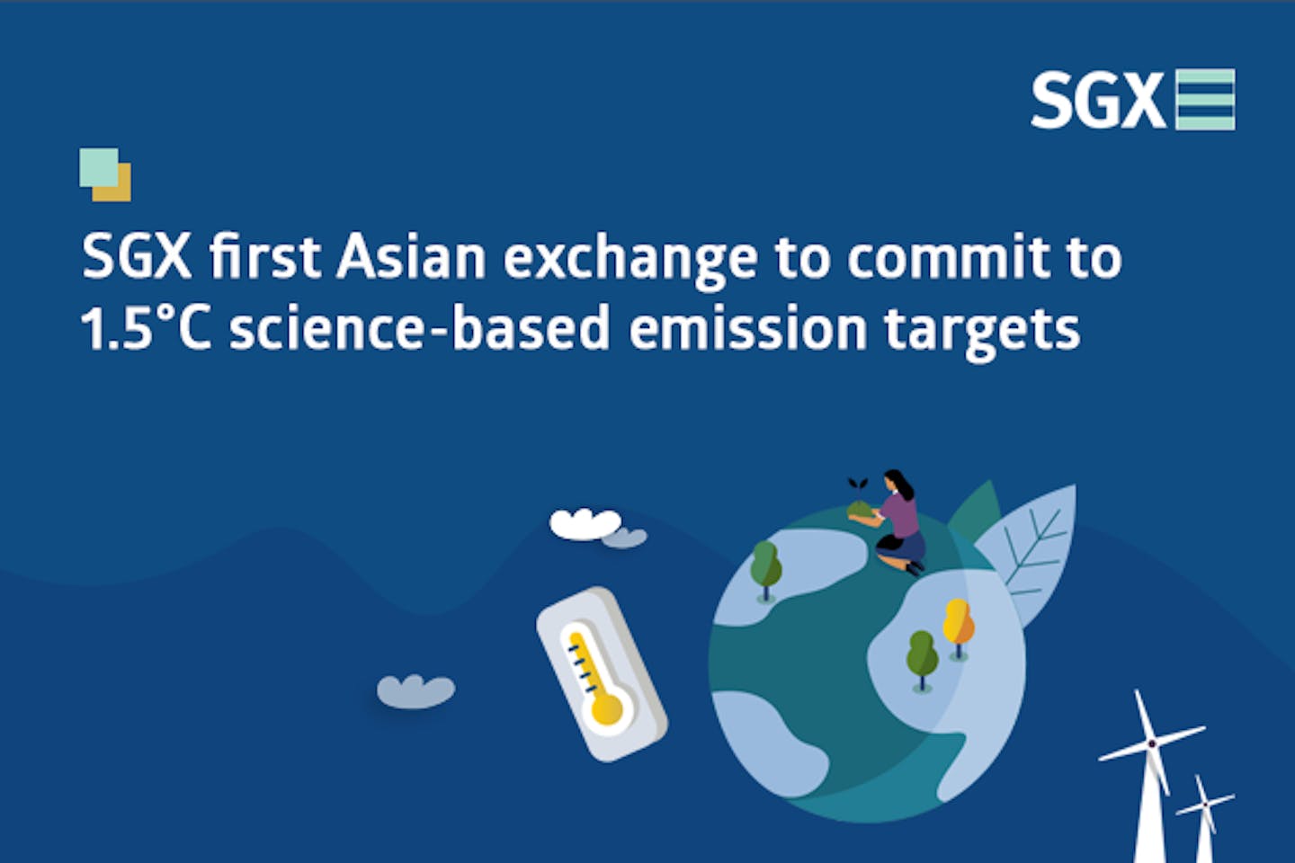 SGX first Asian exchange to commit to 1.5°C-aligned science-based emission reduction targets