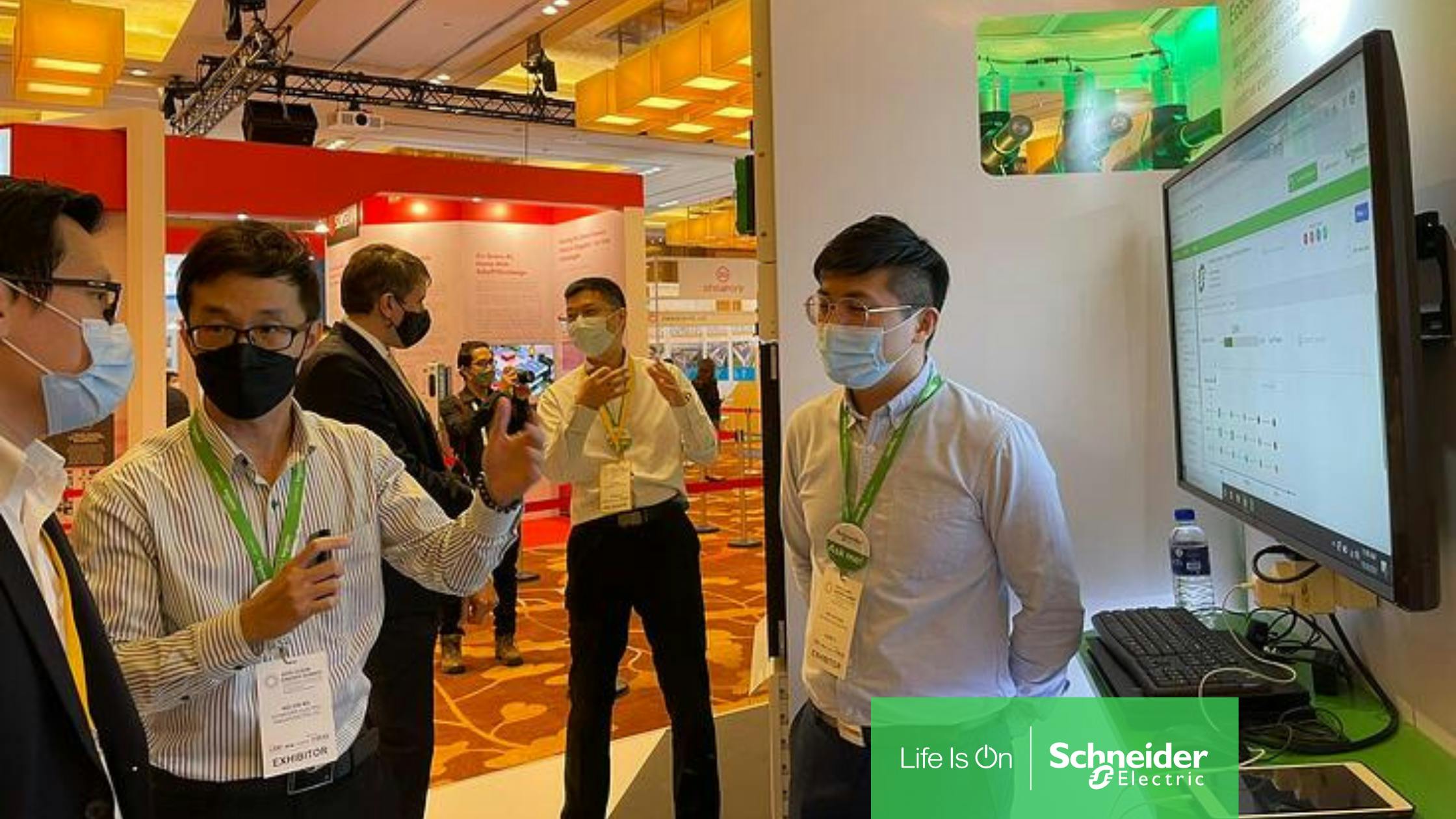 Schneider Electric at Singapore International Energy Week