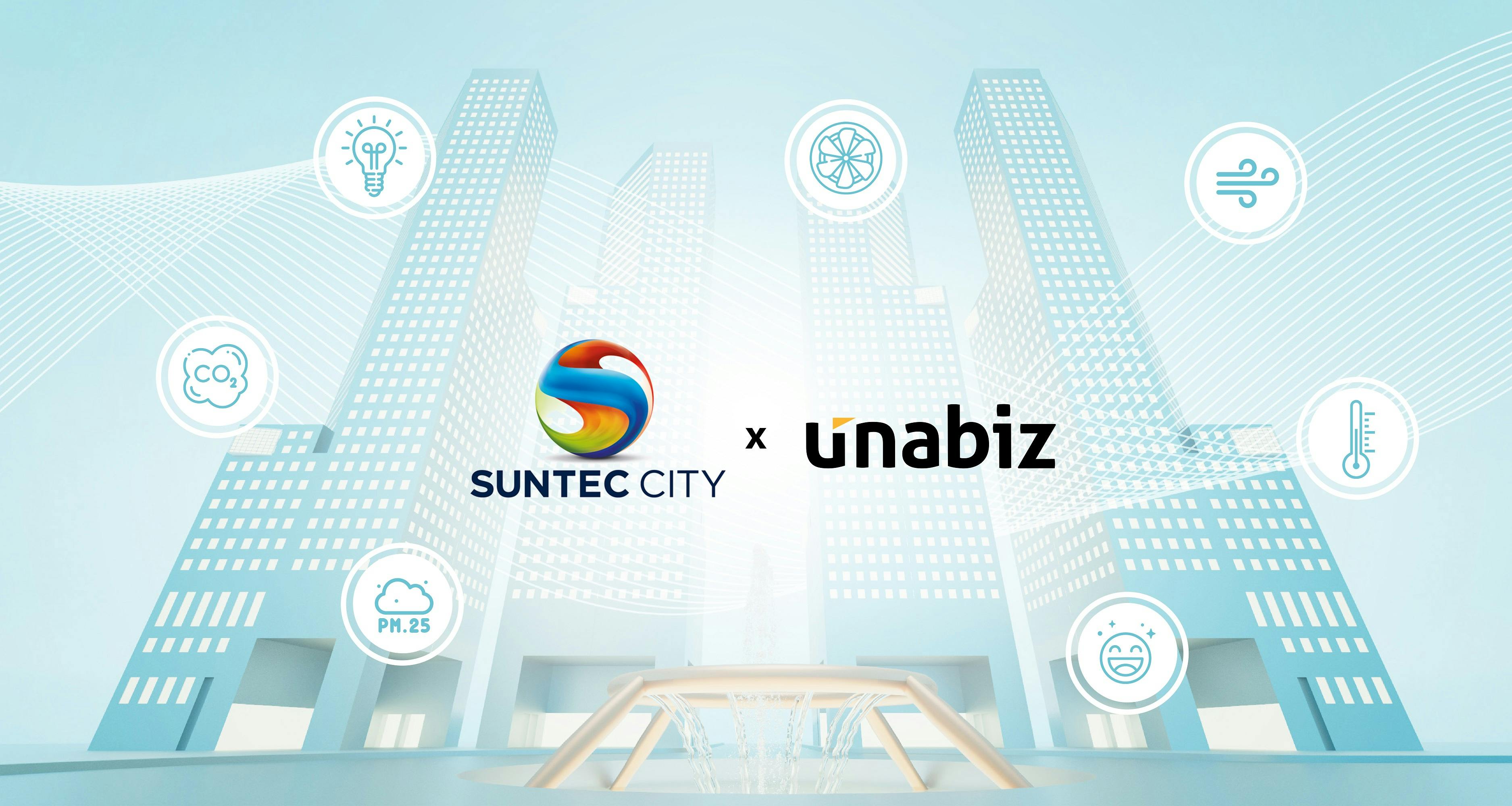 Suntec City Office Towers selects UnaBiz to enhance indoor air quality for tenant comfort
