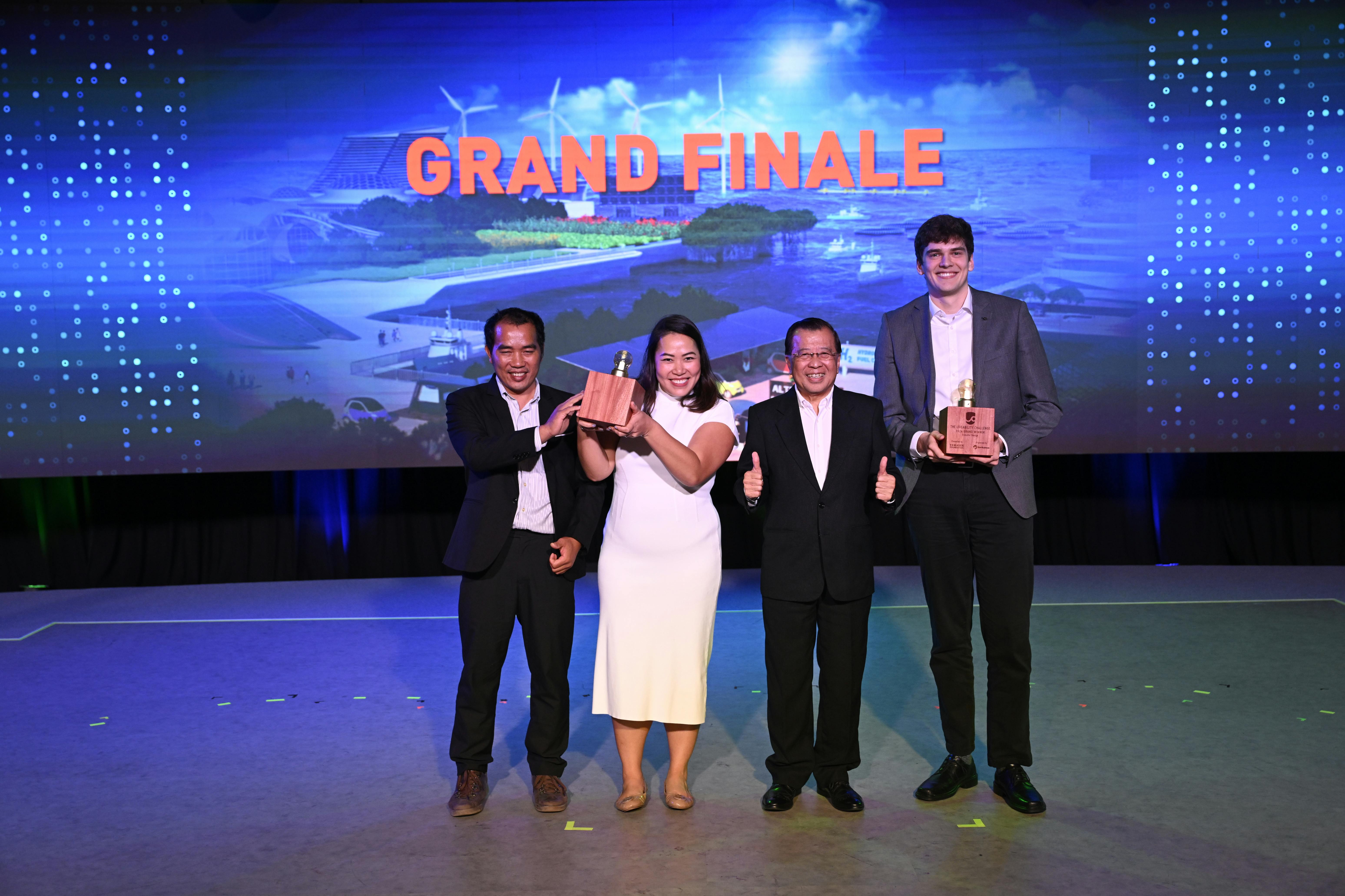 Sustainability startups Cricket One and GAFT win S$1 million prize each at The Liveability Challenge 2024