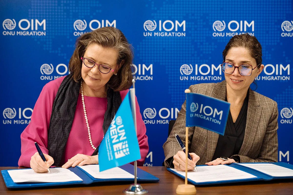 IOM and UN Women scale-up efforts to advance women's rights in migration policies and humanitarian responses