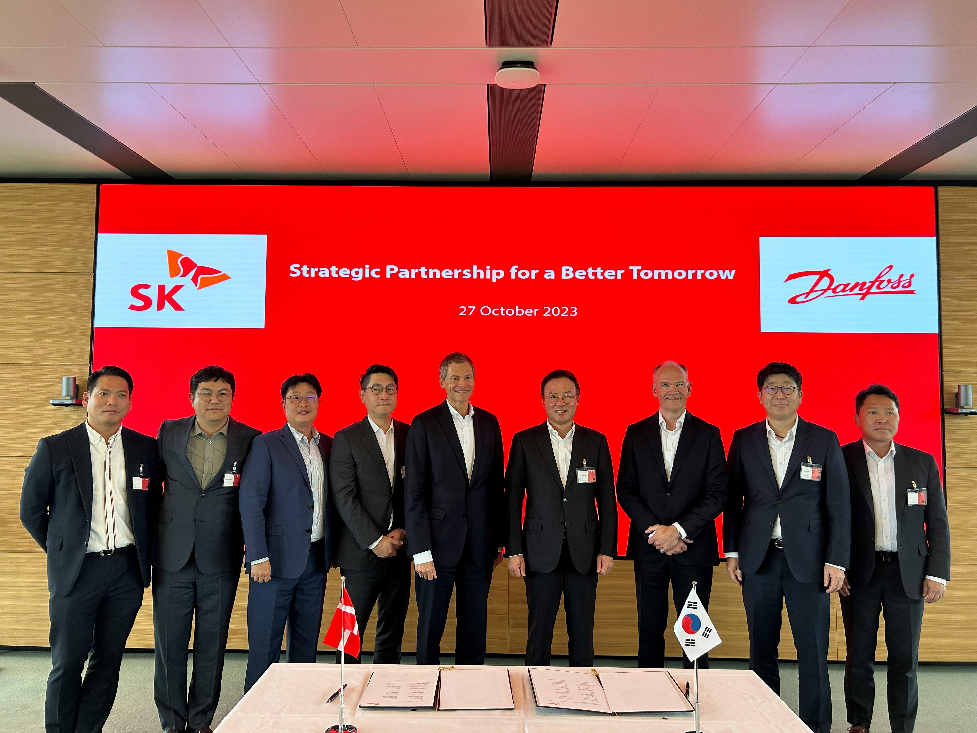Danfoss, SK Inc sign MOU to advance solutions for a sustainable future