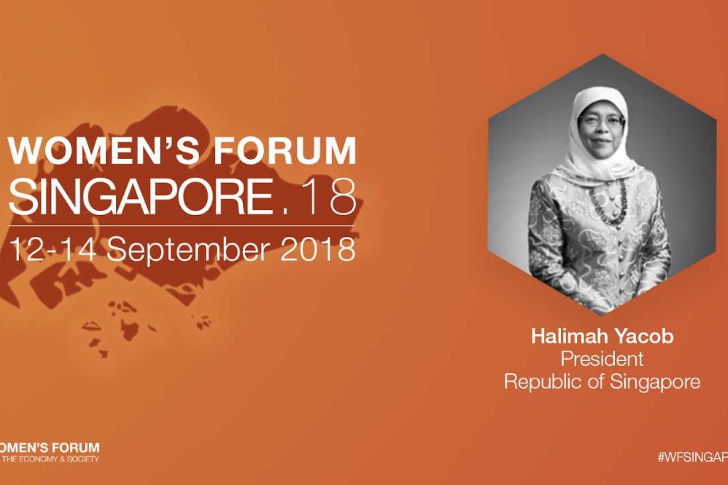 President of the Republic of Singapore to keynote Women's Forum Singapore 2018